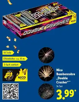 Lidl Nico Bombenrohre „Double Crusher" Angebot