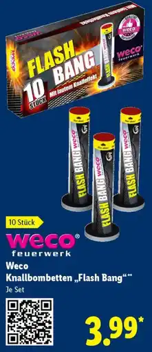 Lidl Weco Knallbombetten „Flash Bang" Angebot