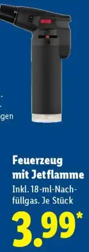 Lidl Feuerzeug mit Jetflamme Angebot