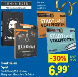 Lidl Denkriesen Spiel Angebot