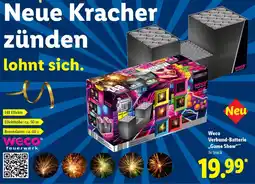 Lidl Weco Verbund-Batterie „Game Show" Angebot