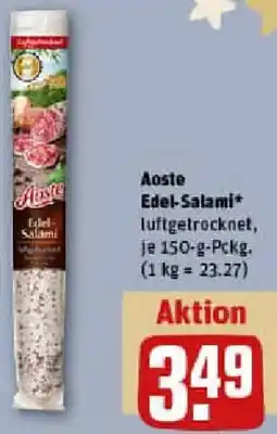 REWE Aoste Edel-Salami Angebot