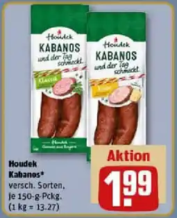 REWE Houdek Kabanos Angebot