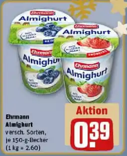 REWE Ehrmann Almighurt Angebot