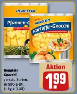 REWE Henglein Gnocchi Angebot