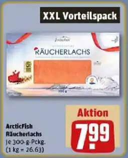 REWE ArcticFish Räucherlachs Angebot