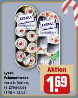 REWE Lysell Feinmarinaden Angebot