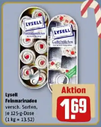 REWE Lysell Feinmarinaden Angebot