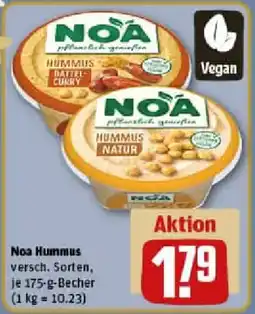 REWE Noa Hummus Angebot