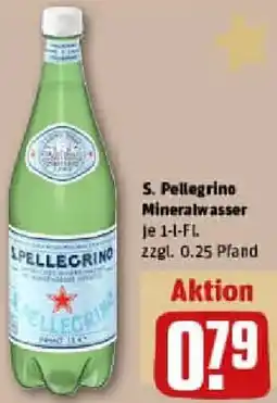 REWE S. Pellegrino Mineralwasser Angebot