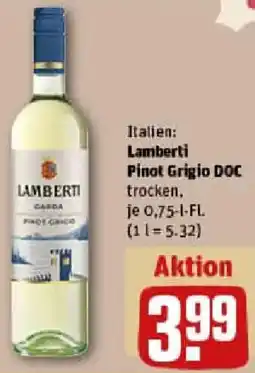REWE Lamberti Pinot Grigio DOC Angebot