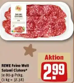 REWE REWE Feine Welt Salami Ciatore Angebot