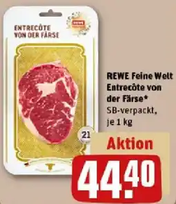 REWE REWE Feine Welt Entrecôte von der Färse Angebot