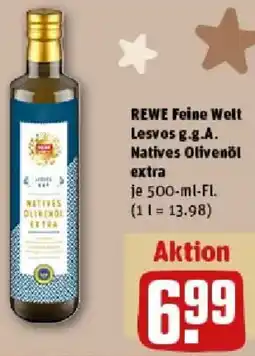 REWE REWE Feine Welt Lesvos g.g.A. Natives Olivenöl extra Angebot