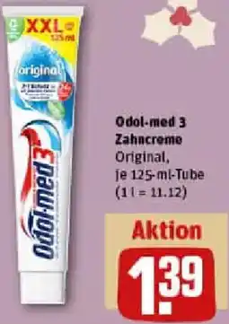 REWE Odol-med 3 Zahncreme Angebot