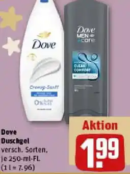 REWE Dove Duschgel Angebot