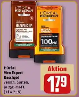 REWE L'Oréal Men Expert Duschgel Angebot