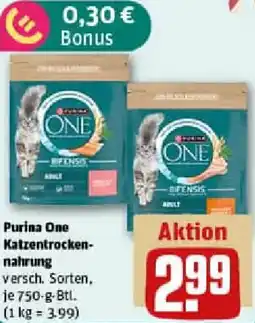 REWE Purina One Katzentrockennahrung Angebot