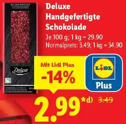 Lidl Deluxe Handgefertigte Schokolade Angebot
