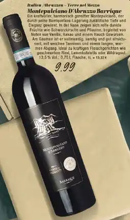 Edeka Montepulciano D'Abruzzo Barrique Angebot