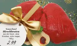 Edeka Neuseeland Hirschbraten Angebot