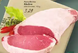 Edeka Porco Ibérico Rücken Angebot