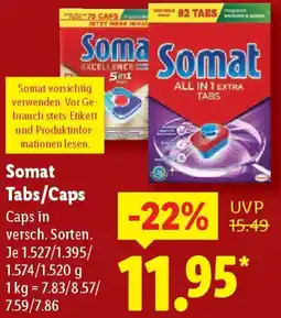 Lidl Somat Tabs/Caps Angebot