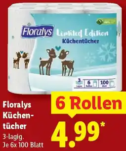Lidl Floralys Küchentücher Angebot