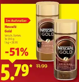Lidl Nescafé Gold Angebot