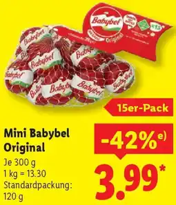 Lidl Mini Babybel Original Angebot