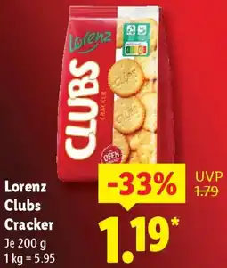 Lidl Lorenz Clubs Cracker Angebot
