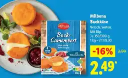 Lidl Milbona Backkäse Angebot