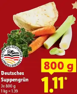 Lidl Deutsches Suppengrün Angebot