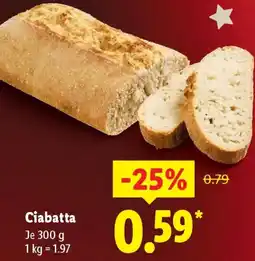Lidl Ciabatta Angebot