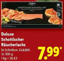 Lidl Deluxe Schottischer Räucherlachs Angebot