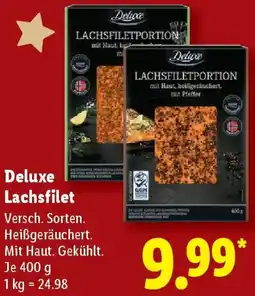 Lidl Deluxe Lachsfilet Angebot