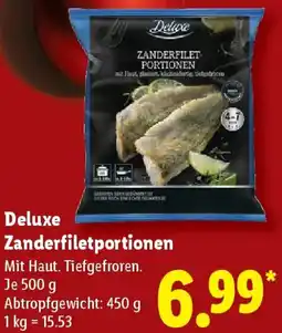 Lidl Deluxe Zanderfiletportionen Angebot