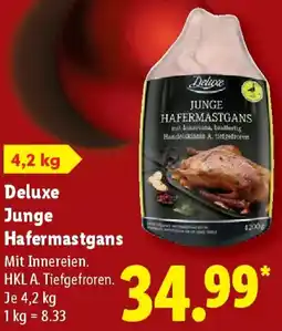 Lidl Deluxe Junge Hafermastgans Angebot