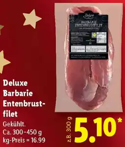 Lidl Deluxe Barbarie Entenbrustfilet Angebot