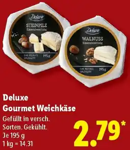 Lidl Deluxe Gourmet Weichkäse Angebot