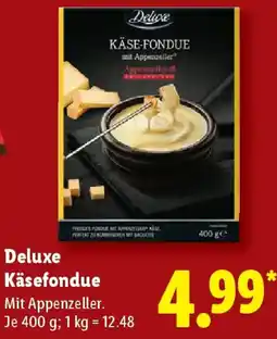 Lidl Deluxe Käsefondue Angebot