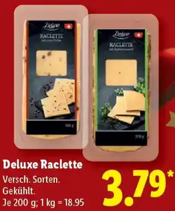 Lidl Deluxe Raclette Angebot