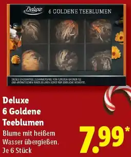 Lidl Deluxe 6 Goldene Teeblumen Angebot