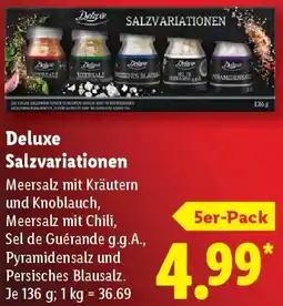 Lidl Deluxe Salzvariationen Angebot