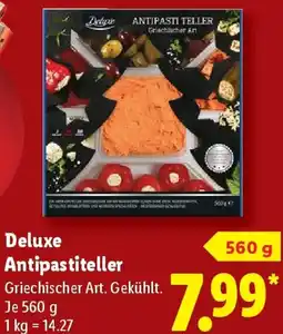 Lidl Deluxe Antipastiteller Angebot