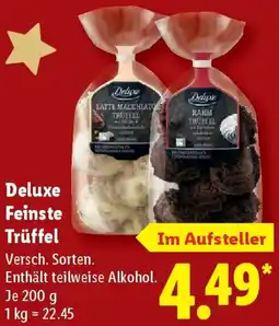 Lidl Deluxe Feinste Trüffel Angebot