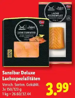 Lidl Sansibar Deluxe Lachsspezialitäten Angebot