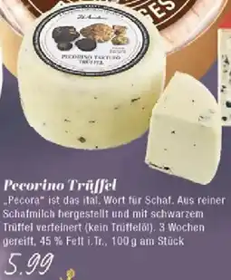 Edeka Pecorino Trüffel Angebot