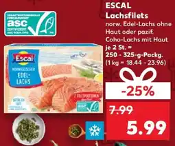 Kaufland ESCAL Lachsfilets Angebot