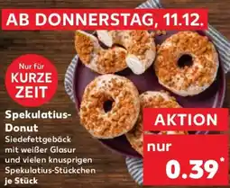 Kaufland Spekulatius Donut Angebot